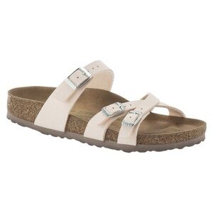 New Birkenstock Franca Vegan Sandal in Light Rose Sz 36 Sz 5-5.5